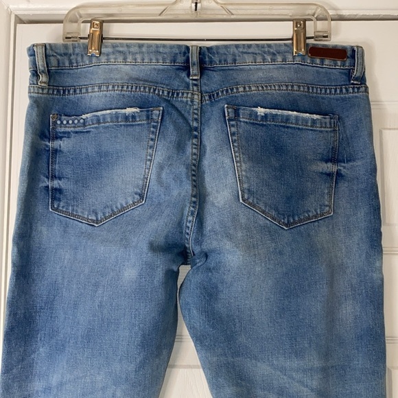 BlankNYC Destructed Skinny Jeans size 31 - Picture 6 of 9